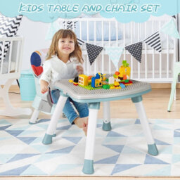 Costway 6-In-1 Baby High Chair Convertible Infant Feeding Chair-Colorful - thumbnail 6