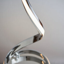Anson Lighting Carra Floor Light Finished In Chrome Plate And White Acrylic - thumbnail 4