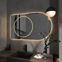 Royal Bathrooms Avalon 1000 X 600mm Led Illuminated Bathroom Mirror - Anti-Fog - thumbnail 3