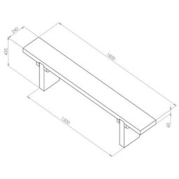 Sleeper Garden Bench Rebecca Bench By Zest Outdoor Living - thumbnail 4