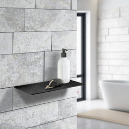 Smedbo Bathroom Shower Grout Line Shelf Storage - Holes Design - thumbnail 3