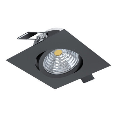 Sleek Black Aluminium 6W Led Downlight For Walls And Ceilings - image 1