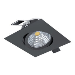 Sleek Black Aluminium 6W Led Downlight For Walls And Ceilings - thumbnail 1