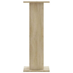 Walplus Speaker Stands 2 Pcs Sonoma Oak 30X30X80 Cm Engineered Wood - thumbnail 5