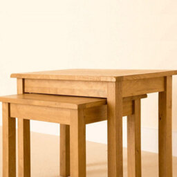 Lanner Oak Nest Ff Tables -Set Of 2 By Roseland Furniture - thumbnail 3