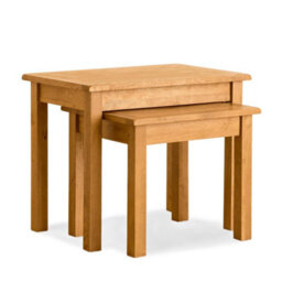 Lanner Oak Nest Ff Tables -Set Of 2 By Roseland Furniture - thumbnail 1