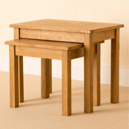 Lanner Oak Nest Ff Tables -Set Of 2 By Roseland Furniture - thumbnail 2