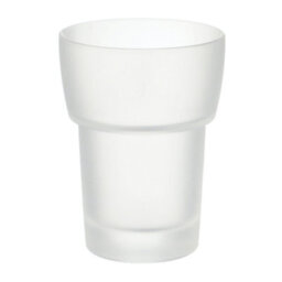 Smedbo Xtra - Spare Frosted Glass Tumbler