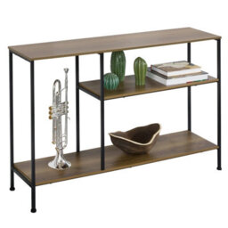 Sobuy Fsb35-Pf, Console Table Hall Table Side Table End Table Living Room Sofa Table With 3 Shelves,neutral,w120Xd30Xh79.5 - thumbnail 8