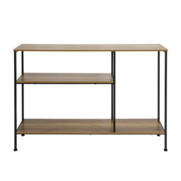 Sobuy Fsb35-Pf, Console Table Hall Table Side Table End Table Living Room Sofa Table With 3 Shelves,neutral,w120Xd30Xh79.5 - thumbnail 1