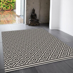 Asiatic Outdoor Patio Pat12 Diamond Mono Rug-160Cm X 230Cm - thumbnail 2