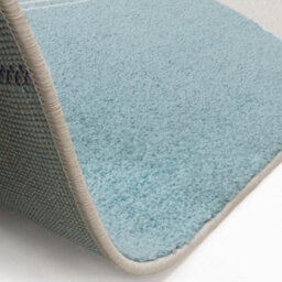 Furniturebox Uk Retro Blue & Yellow Arches Rug 120X170 - thumbnail 7