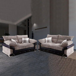 Sliding Wardrobes 4 u LTD Sliding Wardrobes 4U Jasmine Corner & 3+2 Sofa In 2 Colors (3+2 - Beige) - thumbnail 1