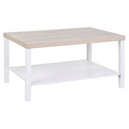 Hadwell Matt White Oak Effect Coffee Table (H)45Cm (W)55Cm - thumbnail 2