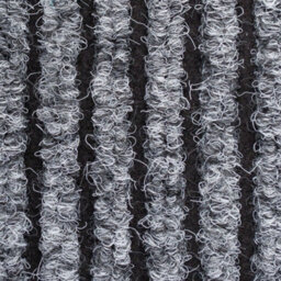 Super Magnum & Magnus Entrance Matting By Remland (Ribbed Grey & Black, 1M X 2M) - thumbnail 4