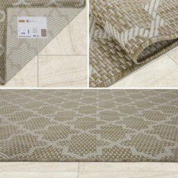 Homeart Outdoor Rugs Easy Cleaning Area Rugs For Balcony,garden,picnic,uv Weather Resistant  Beige Cream, 160 X 230 Cm - thumbnail 5