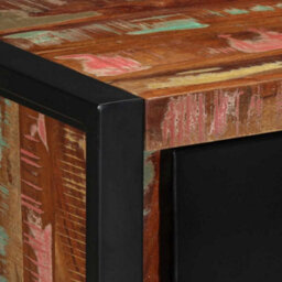 Berkfield Drawer Cabinet Multicolour 50X35X70 Cm Solid Wood Reclaimed - thumbnail 8