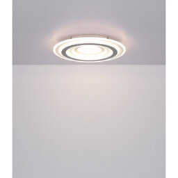 Luminosa Lighting Luminosa Sabatino I Integrated Led Semi Flush Ceiling Light White Led Dimmable 3000-6000K Remote Control - thumbnail 6