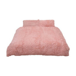 Darphe 3Pcs Soft And Warm Plush Single Size Faux Mink Fleece Bedding Duvet Cover With 2 Pillowcases - thumbnail 3