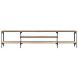 Walplus Tv Cabinet Sonoma Oak 201X35X45 Cm Engineered Wood&iron - thumbnail 4
