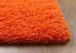 "Bravich Orange Thick Shaggy Rug - California - 200X290Cm (6'8""x9'7"")" - thumbnail 4