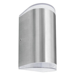 Long Life Lamps Company Modern 6W Led Double Outdoor Wall Light Stainless Steel Warm White Zlc320Ww - thumbnail 3
