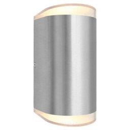 Long Life Lamps Company Modern 6W Led Double Outdoor Wall Light Stainless Steel Warm White Zlc320Ww