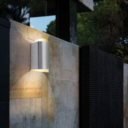Long Life Lamps Company Modern 6W Led Double Outdoor Wall Light Stainless Steel Warm White Zlc320Ww - thumbnail 8