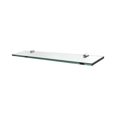Emke Wall Mounted Glass Shelf, Glass Floating Storage Shelf, 480X92X8mm - image 1