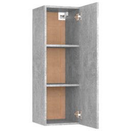 Berkfield Tv Cabinet Concrete Grey 30.5X30X90 Cm Engineered Wood - thumbnail 5