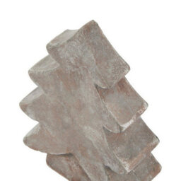 Hill Interiors Siena Small Christmas Tree - Ceramic - L5 X W12 X H17 Cm - Brown - thumbnail 2