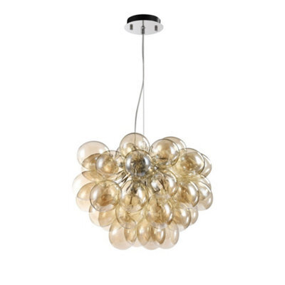 Luminosa Lighting Luminosa Balbo Ceiling Pendant Lamp Nickel, 8 Light, G9 - image 1