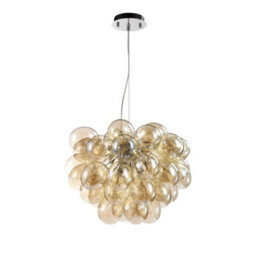 Luminosa Lighting Luminosa Balbo Ceiling Pendant Lamp Nickel, 8 Light, G9 - thumbnail 1