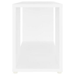 Berkfield Tv Cabinet White 60X24X32Cm Engineered Wood - thumbnail 6