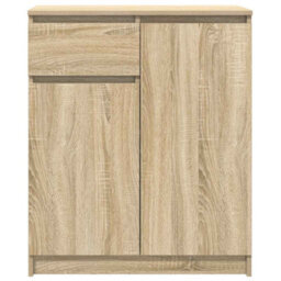 Berkfield Sideboard With Drawer Sonoma Oak 71X35X84 Cm Engineered Wood - thumbnail 6
