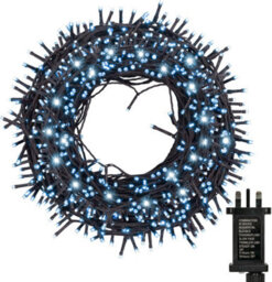 Globrite 100M 1000 Led Fairy Lights Cool White Plug In Indoor Outdoor String Lights With 8 Modes - thumbnail 8