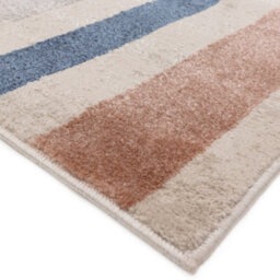 The Rug Edit Viva Geometric Grid Multi Colour Living Room Rug - 120X160Cm - thumbnail 5