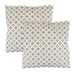 Gardenwize Pair Of Outdoor Garden Sofa Chair Furniture Scatter Cushions- Diamond - thumbnail 2