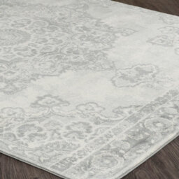 Livabliss Monaco-Vintage Grey Ivory Traditional Boho Living Dining Bedroom Rug 200 X 290 Cm Easy Care, Non Shedding - thumbnail 6