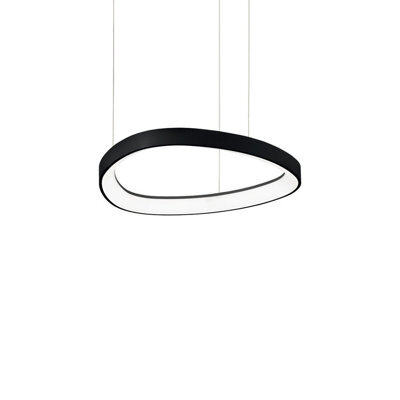 Ideal Lux Luminosa Gemini Integrated Led Pendant Ceiling Light Black 4350Lm 4000K - image 1