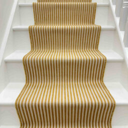 Pinstripe Stair Runner - Reversible, Durable & Hardwearing Carpet For Stairs & Staircases, Multiple Lengths - thumbnail 4