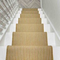Pinstripe Stair Runner - Reversible, Durable & Hardwearing Carpet For Stairs & Staircases, Multiple Lengths - thumbnail 8