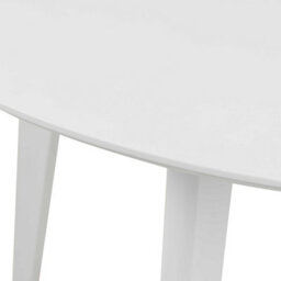 Wyld Haus Saffron Round White Oak Veneer Dining Table - 105Cm Seats 4 - thumbnail 8