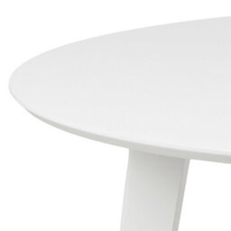 Wyld Haus Saffron Round White Oak Veneer Dining Table - 105Cm Seats 4 - thumbnail 7