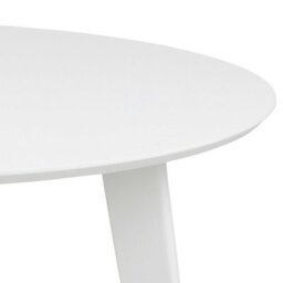 Wyld Haus Saffron Round White Oak Veneer Dining Table - 105Cm Seats 4 - thumbnail 6