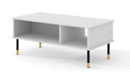 Arte Modern Sherwood Coffee Table In White W1100mm X H450mm X D550mm - thumbnail 1