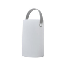 Valuelights Daomu Integrated Led Colour Changing Rechargeable Ip44 Rated Outdoor White Lantern Table Lamp - thumbnail 1