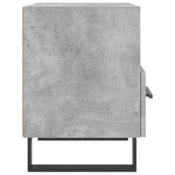 Berkfield Bedside Cabinet Concrete Grey 40X35X47.5 Cm Engineered Wood - thumbnail 5