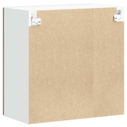 Berkfield Durable Kitchen Wall Cabinet With Glass Door Lucca Smoked Oak Engineered Wood - thumbnail 9