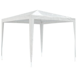 Walplus Party Tent Garden Gazebo Canopy 2.5X2.5 M White - thumbnail 1